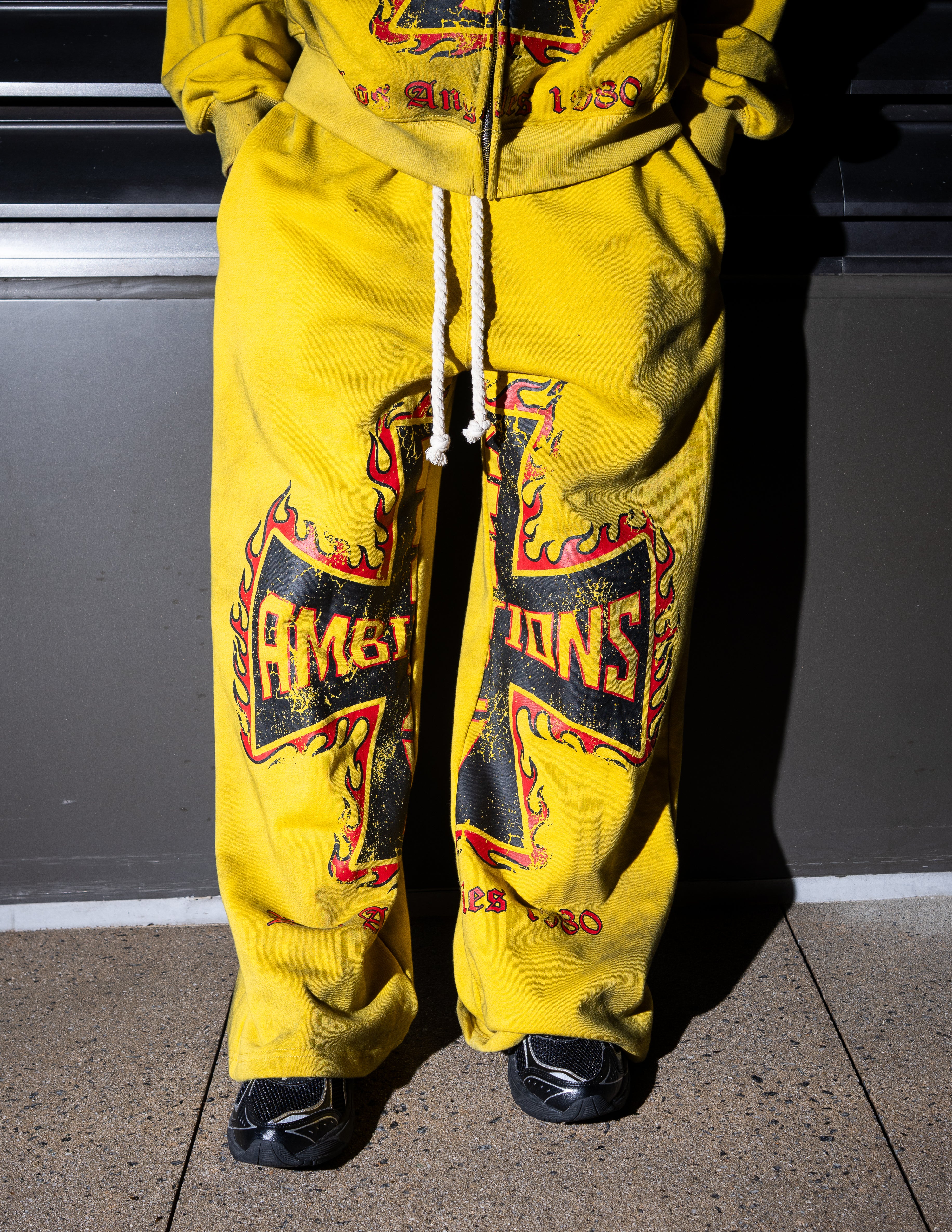 Yellow Midnight Riders Pants