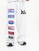 White Speed Zone Pants