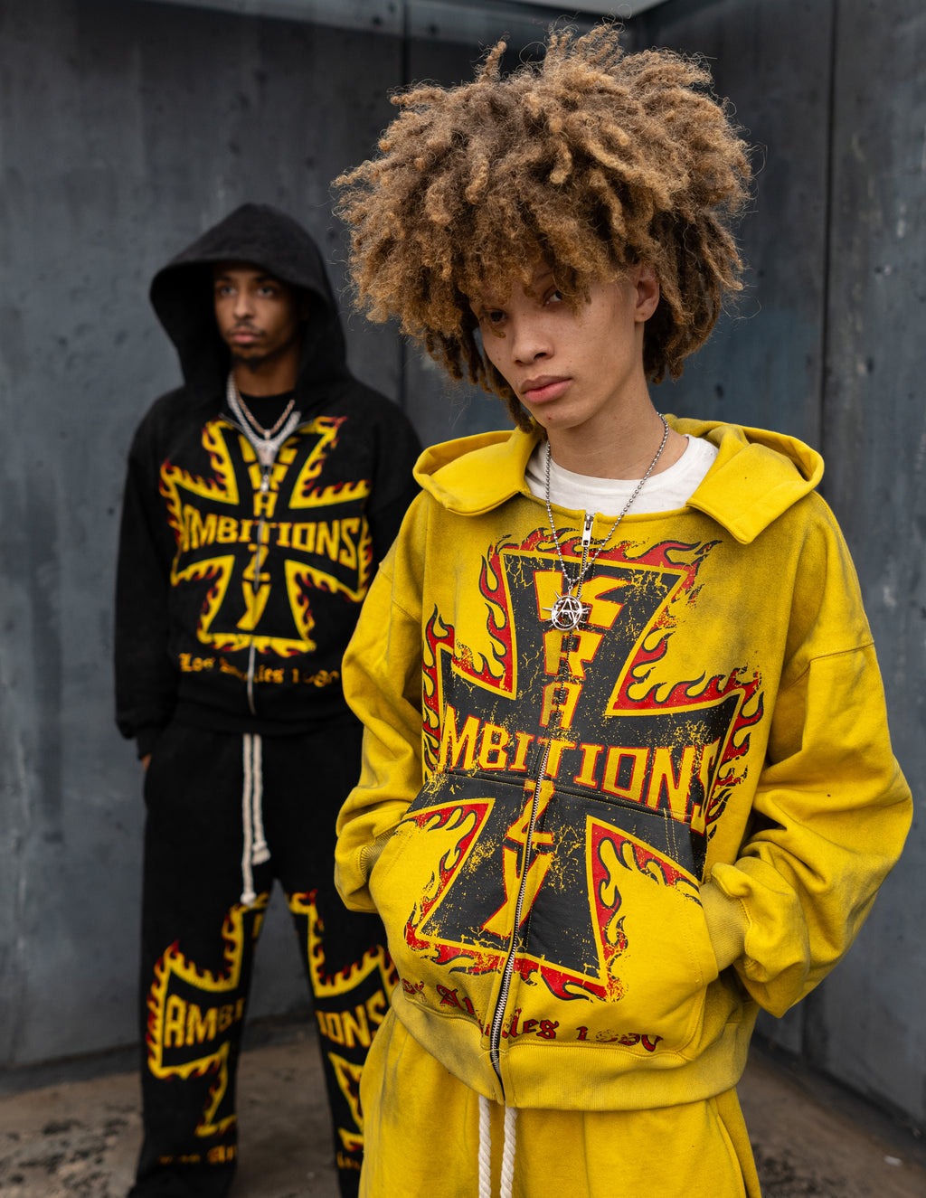 Yellow Midnight Riders Jacket